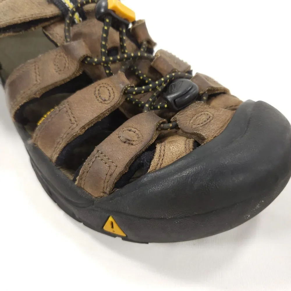 Keen Newport Adjustable Outdoor Drawstring Sandal Mens Size 6 1009996 Brown